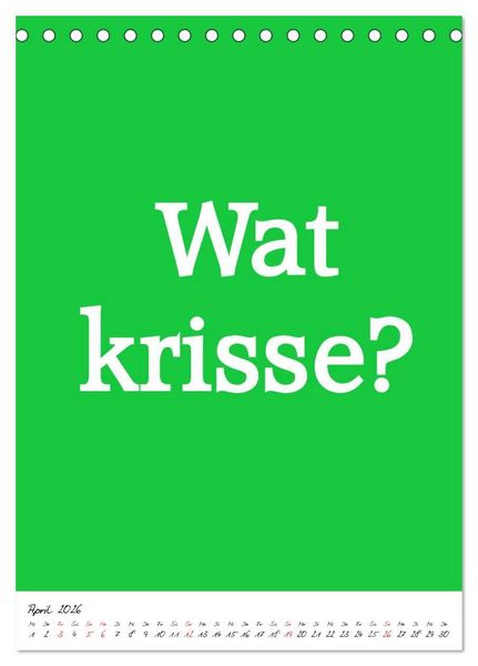 Produktbild: Spr&uuml;che aus&acute;m Pott (Tischkalender 2026 DIN A5 hoch), CALVENDO Monatskalender