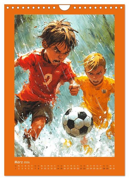 Produktbild: Anime Kids. Outdoor Kinderspa&szlig; und Sport (Wandkalender 2026 DIN A4 hoch), CALVENDO Monatskalender