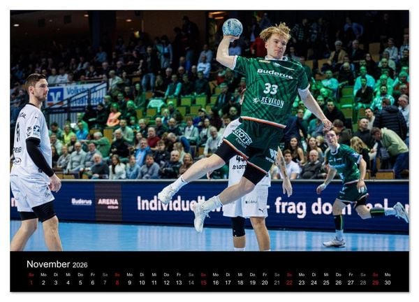Produktbild: Kalender - HSG Wetzlar Handball Bundesliga Saison 2025/2026 (Wandkalender 2026 DIN A4 quer), CALVENDO Monatskalender