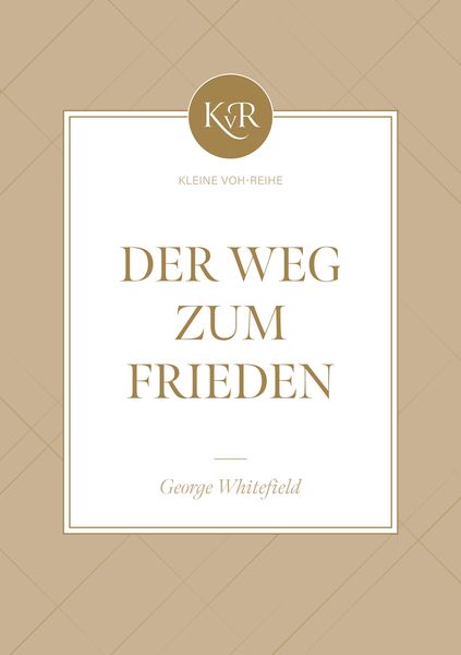 Produktbild: Der Weg zum Frieden
