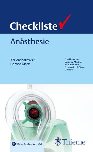 Produktbild: Checkliste An&auml;sthesie