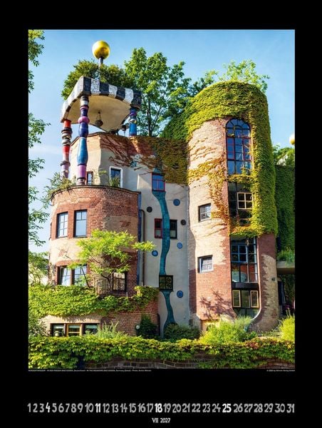 Produktbild: Gro&szlig;er Hundertwasser Architektur Kalender 2027