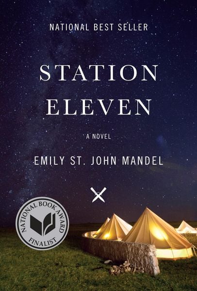 Station Eleven, Gebundene Ausgabe von Emily St John Mandel, Random House N.Y., 978-0-385-35330-4
