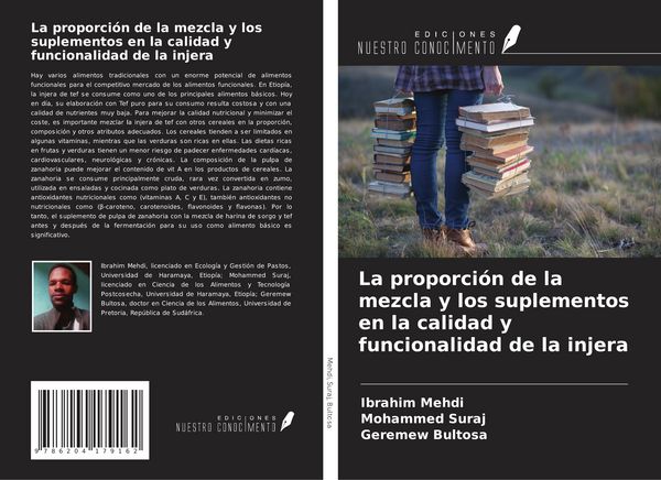 Produktbild: La proporci&oacute;n de la mezcla y los suplementos en la calidad y funcionalidad de la injera
