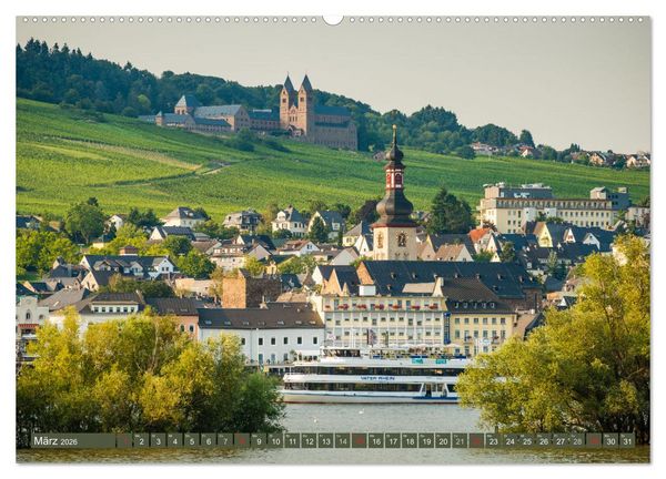 Produktbild: Kultur im Rheingau (Wandkalender 2026 DIN A2 quer), CALVENDO Monatskalender