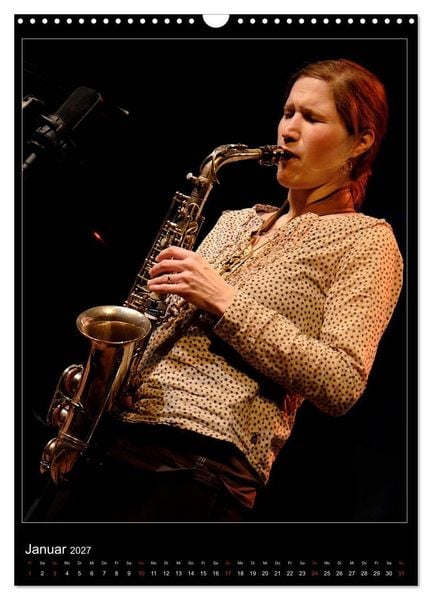 Produktbild: Jazzladys in der alten Schmiede (Wandkalender 2027 DIN A3 hoch), CALVENDO Monatskalender