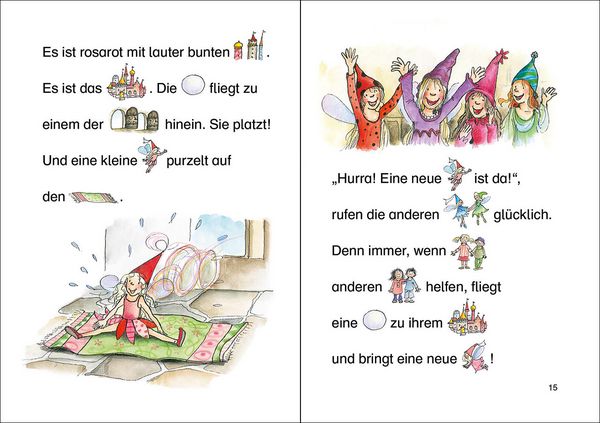 Produktbild: Lesenlernen in 3 Schritten - Die sch&ouml;nsten Feengeschichten