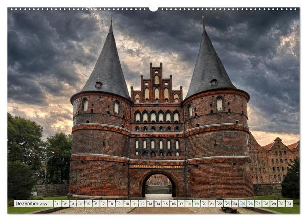 Produktbild: Gl&uuml;cksmomente am Meer - Sehnsuchtsorte deutscher K&uuml;stenlandschaften (Wandkalender 2027 DIN A2 quer), CALVENDO Monatskalender