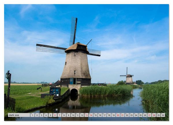 Produktbild: Ungew&ouml;hnliches Nordholland (Wandkalender 2026 DIN A4 quer), CALVENDO Monatskalender