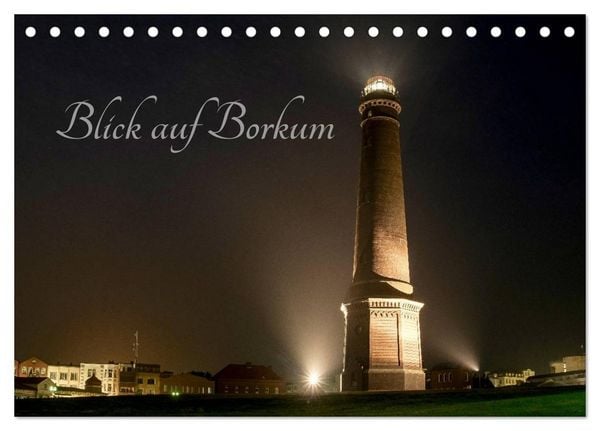 Produktbild: Blick auf Borkum (Tischkalender 2026 DIN A5 quer), CALVENDO Monatskalender