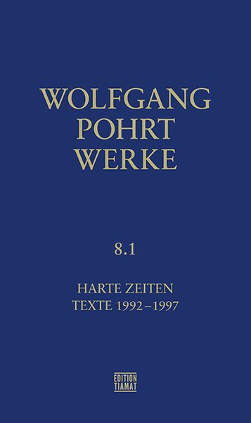 Produktbild: Werke Band 8.1