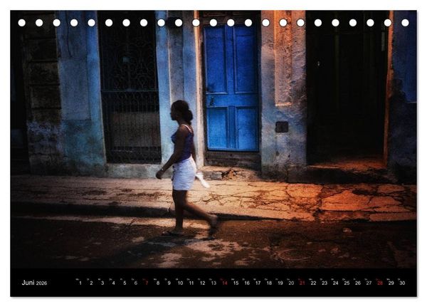 Produktbild: Kuba - die Farben (Tischkalender 2026 DIN A5 quer), CALVENDO Monatskalender