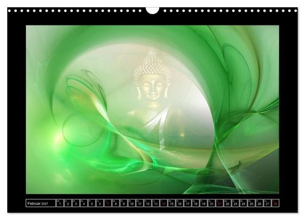 Produktbild: Buddha - Harmonie und Entspannung (Wandkalender 2027 DIN A3 quer), CALVENDO Monatskalender