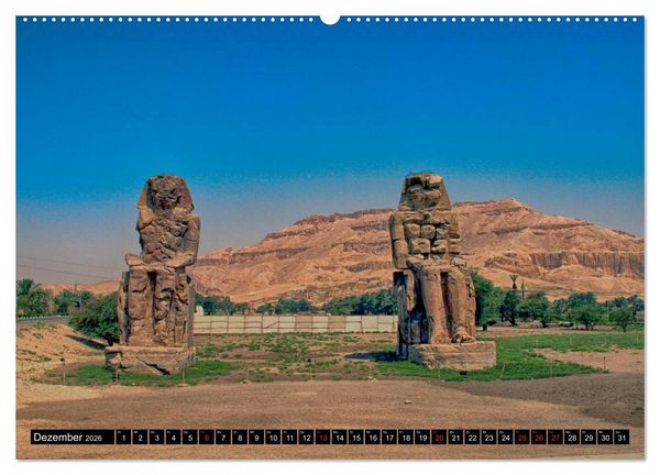 Produktbild: Zwischen Luxor und Qena - antikes &Auml;gypten am Nil (Wandkalender 2026 DIN A2 quer), CALVENDO Monatskalender