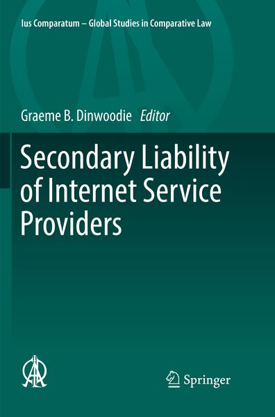 Produktbild: Secondary Liability of Internet Service Providers
