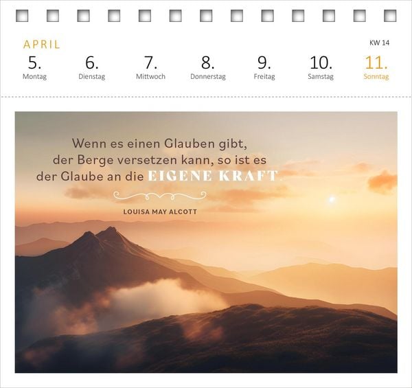 Produktbild: Postkartenkalender 365 Tage Sonne im Herzen 2027