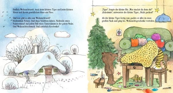 Produktbild: Nach einer Figurenwelt von Janosch. Endlich Weihnachten (und die falschen Geschenke)