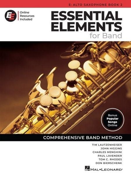 Produktbild: Essential Elements for Band - Eb Alto Saxophone Book 2 with Eei
