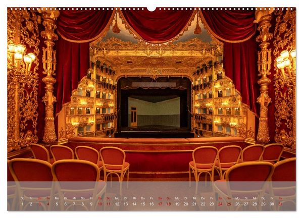 Produktbild: Teatro La Fenice (Wandkalender 2026 DIN A2 quer), CALVENDO Monatskalender