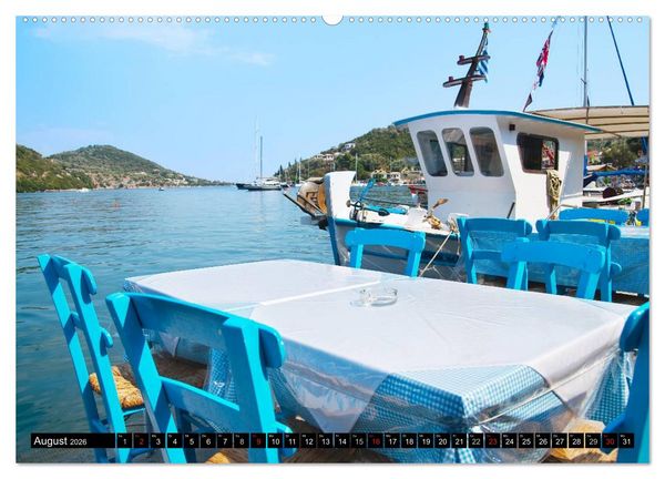 Produktbild: Insel Lefkas (hochwertiger Premium Wandkalender 2026 DIN A2 quer), Kunstdruck in Hochglanz