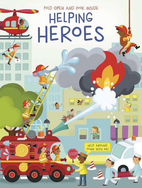 Produktbild: Fold Open and Look Inside - Helping Heroes