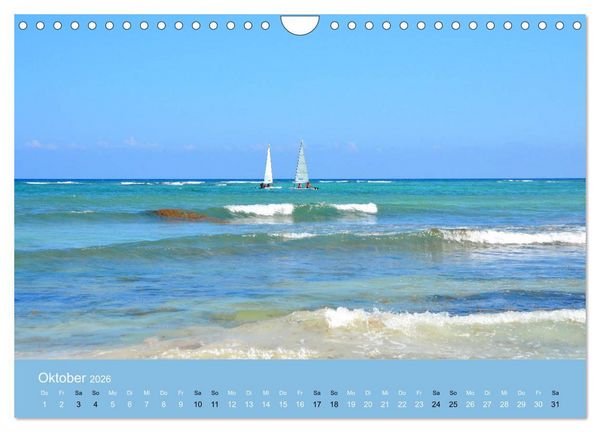 Produktbild: Mexiko - ein traumhaftes Paradies (Wandkalender 2026 DIN A4 quer), CALVENDO Monatskalender