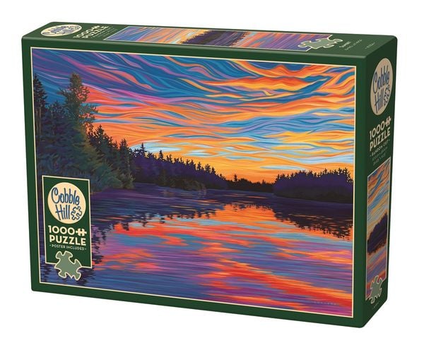 Produktbild: COBBLE HILL PUZZLES - Sonnenuntergang 1000 Teile