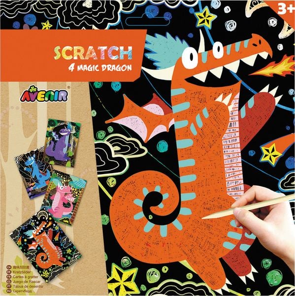 Scratch Magic Dragons