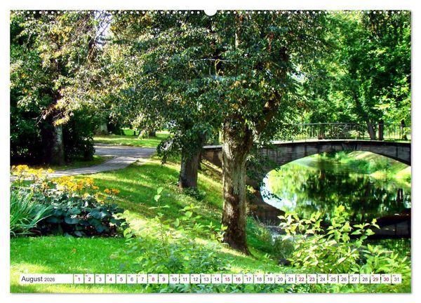 Produktbild: Mitau-Jelgava - Kurlands malerische Hauptstadt (hochwertiger Premium Wandkalender 2026 DIN A2 quer), Kunstdruck in Hochglanz