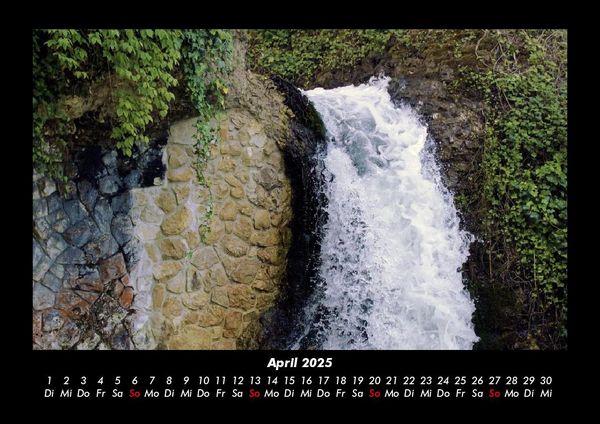 Produktbild: Wasserf&auml;lle 2025 Fotokalender DIN A3