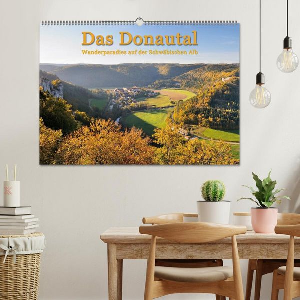 Produktbild: Das Donautal - Wanderparadies auf der Schw&auml;bischen Alb (Wandkalender 2026 DIN A2 quer), CALVENDO Monatskalender