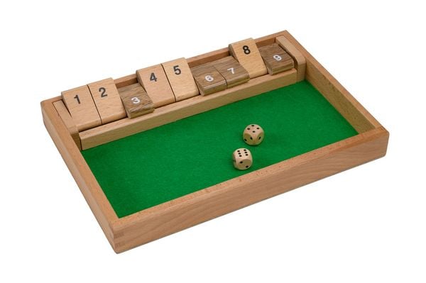 Shut The Box 28x20x4cm 9 Stück
