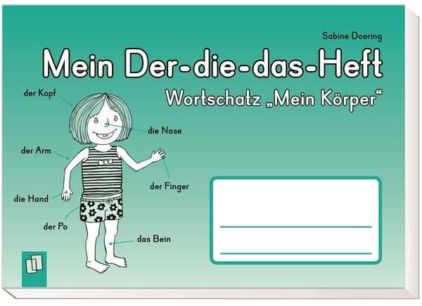Produktbild: Mein Der-die-das-Heft: Wortschatz &bdquo;Mein K&ouml;rper"