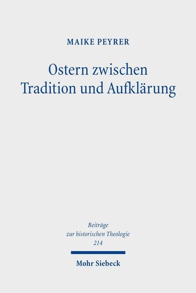 Produktbild: Ostern zwischen Tradition und Aufkl&auml;rung