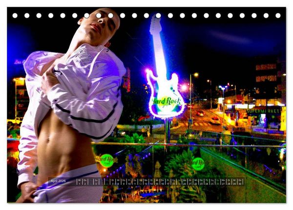 Produktbild: public phantasies - erotische M&auml;nnerfotografie (Tischkalender 2026 DIN A5 quer), CALVENDO Monatskalender