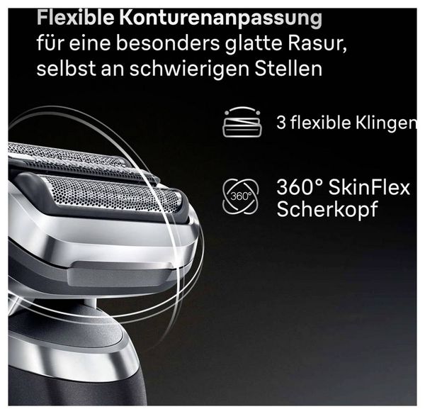 Produktbild: Braun Kombipack 74S Scherkopf Edelstahl, Schwarz 1St.