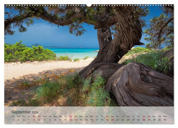 Produktbild: Wonderful Sardinia (Wall Calendar 2026 DIN A2 landscape), CALVENDO 12 Month Wall Calendar