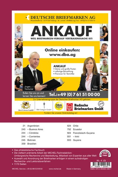 Produktbild: MICHEL S&uuml;damerika A-J 2023/2024