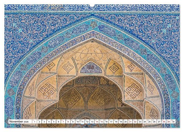 Produktbild: St&auml;dte des Irans - Isfahan (hochwertiger Premium Wandkalender 2026 DIN A2 quer), Kunstdruck in Hochglanz