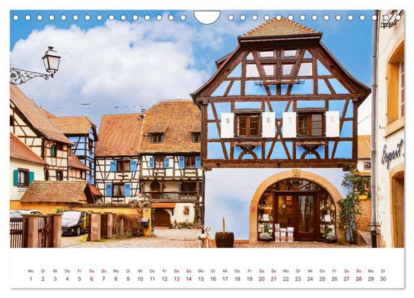 Produktbild: Eguisheim - M&auml;rchendorf im Elsass (Wandkalender 2026 DIN A4 quer), CALVENDO Monatskalender