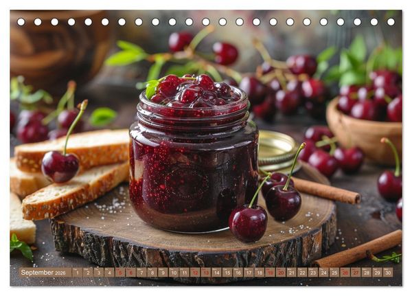 Produktbild: Fruit Paradise in a Jar (Desk Calendar 2026 DIN A5 landscape), CALVENDO 12 Month DeskCalendar
