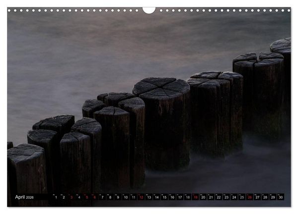 Produktbild: Binz Zingst 2026 (Wandkalender 2026 DIN A3 quer), CALVENDO Monatskalender