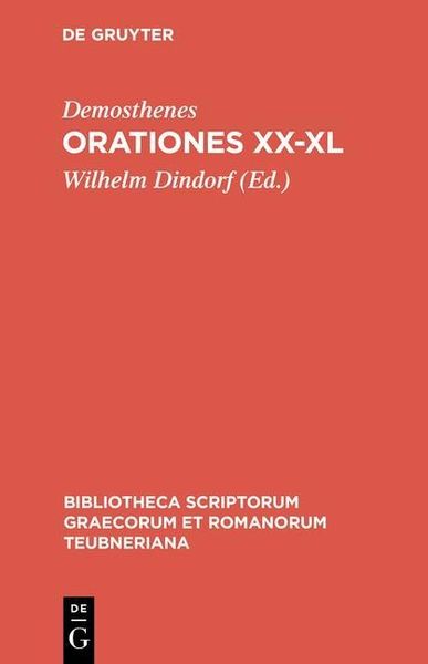 Produktbild: Orationes XX-XL