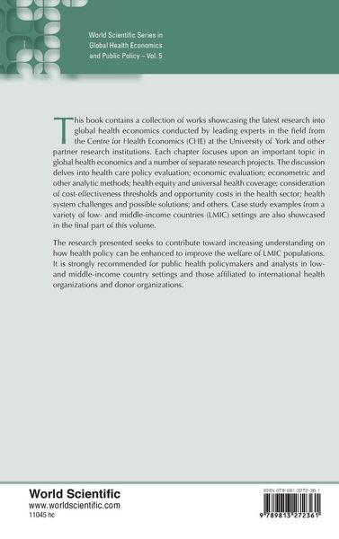 Produktbild: Global Health Economics