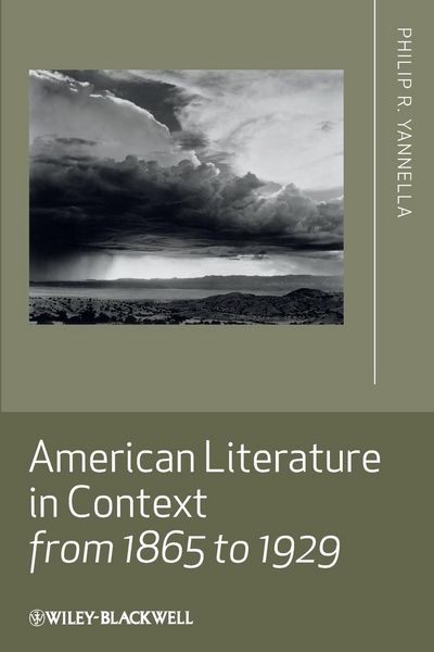 Produktbild: American Literature in Context from 1865 to 1929