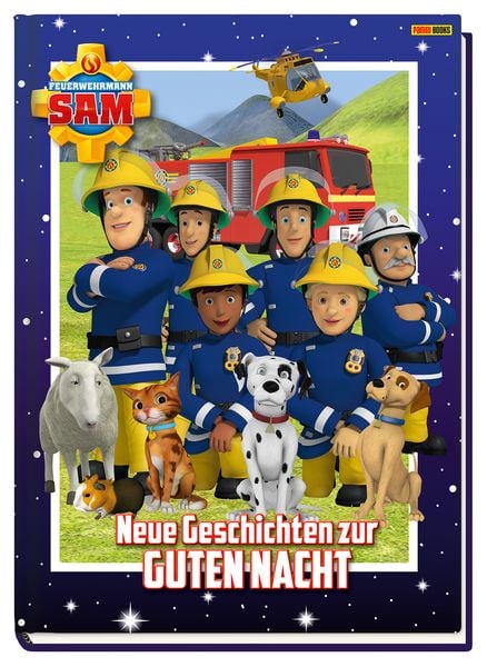 Feuerwehrmann Sam: Neue Geschichten zur Guten Nacht, Gebundene Ausgabe von Katrin Zuschlag, Panini, 9783833242250