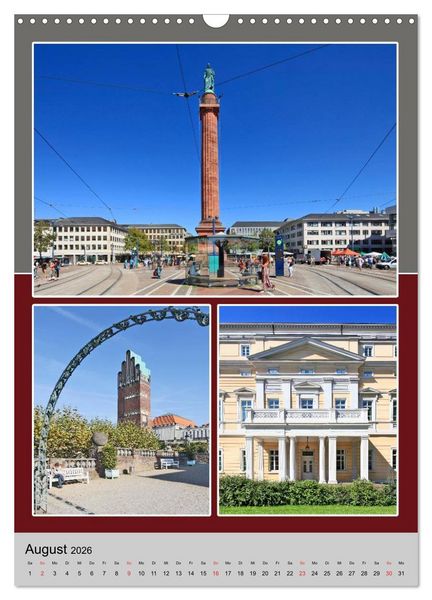 Produktbild: Rhein-Main 2026 vom Taxifahrer Petrus Bodenstaff (Wandkalender 2026 DIN A3 hoch), CALVENDO Monatskalender