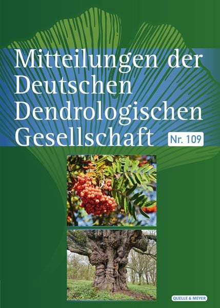 Produktbild: Mitteilungen der Deutschen Dendrologischen Gesellschaft