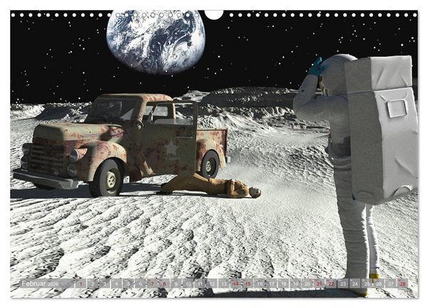 Produktbild: Science Fiction Visionen (Wandkalender 2026 DIN A3 quer), CALVENDO Monatskalender