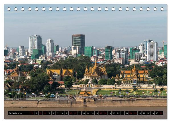 Produktbild: Asiens Hauptst&auml;dte (Tischkalender 2026 DIN A5 quer), CALVENDO Monatskalender